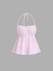 Sweetra Women Two Pieces Outfits For Daily Wear - Pink - View 3