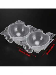 6pcs/12pcs/18pcsReusable Plant Rooting Device, Air Layering Pods, Plant Rooting Grow Box, High Pressure Propagation Ball Grafting Device Botany Root Controller Garden Plant Rooter Box, (Black/White), 2inch