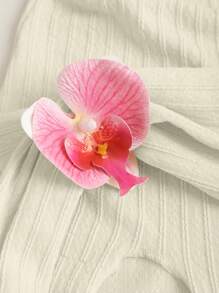 Sweetra Đầm Maxi xẻ tà xếp ly ôm sát thanh lịch phía trước cho nữ - Màu be - Xem 6