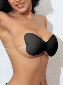 Wedaily 6pcs/Pack Women's Strapless Comfortable Reusable Bra Breast Petals Pasties For Everyday Wear - Multicolor - View 3
