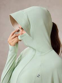 OutZeal UV Protection UPF50+ Quick-Dry Sun-Proof Jacket With Mask, Detchable Brim Outdoor Hiking