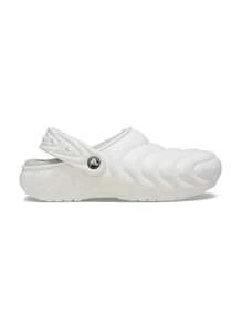 Crocs Classic Lined Overpuff Clog - White - View 1