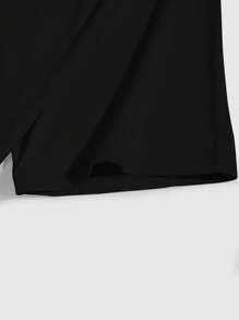 ROMWE Goth 加大码女式哥特式恶魔角印花 T 恤，适合春夏季