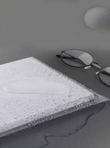 SHEIN 1 Peça/5 Peças/10 Peças Conjunto, Cores Aleatórias, Pasta Transparente À Prova D'água com Bolsa de Etiqueta, Bolsa de Arquivo, Bolsa de Armazenamento Transparente A4, Suprimentos de Escritório e Bolsa de Informações, Adequada para Organizador de Arquivos Escolares, de Escritório e Empresariais - Multicolorido - Visão 4