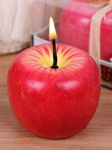 SHEIN 1pc Eve Gift Apple Candle, Holiday Celebration Candle, Birthday Decoration,Room Decor,Gifts Graduation