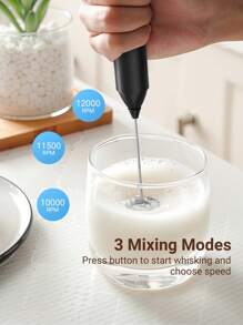 1 件可充电奶泡器自动手持奶泡机电动奶泡器，理想的咖啡礼物，用于拿铁的手持式咖啡奶泡器，用于卡布奇诺的手持式电动奶泡器，防弹咖啡，拿铁，父亲节毕业生日假期