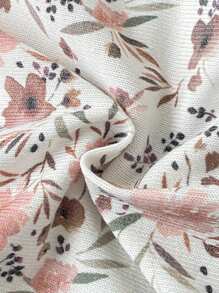 3 Stück/Set Ditsy Blumen Neugeborene Baby Mädchen Lässig Slip Kleid & Hauskleidung Set Mädchen Kleidung Set Teenager Mädchen Shirts Regenbogen Sommer Sets Pride Neugeborene Baby Mädchen Kleidung Sommer