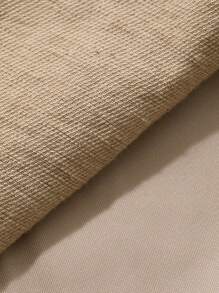 Livesso Women's Summer Short Sleeve V-Neck Loose Casual Thin Blazer,Fall Clothes Business Attire - Brown - View 8