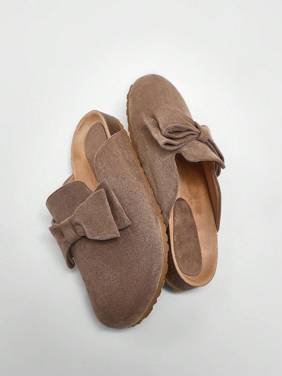 Solezae WOMEN Comfort CLOG TAUPE SLIPON Flat Sandals MULE Spring Shoes Spring Break Easter Mother's Day Present - Beige - View 1