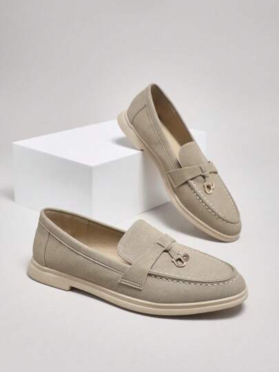 SHUZIA 女士休闲舒适软底乐福鞋