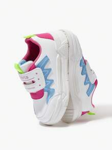 JNSQ 1 Pair Fashionable Casual All-Match Versatile Comfortable Soft Bottom Lightweight Lace-Up Flat Sneakers, Suitable For Back To School Season