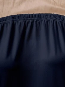 INAWLY Plus Size Women's Solid Color Summer Casual Strapless Sleeveless Top