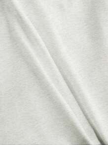 INAWLY 女式休闲可爱小狗印花圆领短袖T恤，夏季 - 白色 - 查看 3