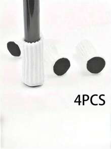 4 件针织桌腿袜，保护您的地板和家具，布艺桌椅腿袜羊毛高弹地板保护套防滑椅腿脚袜家具套套装，适用于直径，针织家具垫