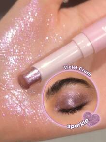 SHEGLAM Crystal Jelly Glaze Stick-Violet Crush Graduation Birthday Holiday Summer Fall Autumn Y2K Fancy Fashion Women Makeup Cosmetic Party Beach Travel Camping Outdoors School Campus Trip Festivals Decor Gift Present Rose Girl Cosplay Best Color Charm Vibe