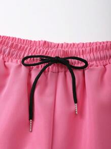 Manfinity KASUA Men's Tropical Print Vacation Casual Shirt And Shorts Set BeachModeOn - Multicolor - View 6