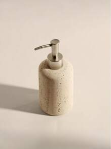 洞石洗手液瓶 高颜值乳液按压瓶 高端网红酒店沐浴露洗发水水瓶 洗手液瓶 高颜值轻奢乳液瓶按压瓶 酒店卫生间洗发水沐浴露水瓶 - 彩色 - 查看 11