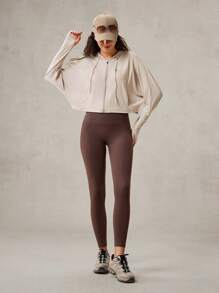 OutZeal 防紫外线 UPF50+ 速干交叉后背防晒夹克度假休闲夏季 - 卡其色 - 查看 12