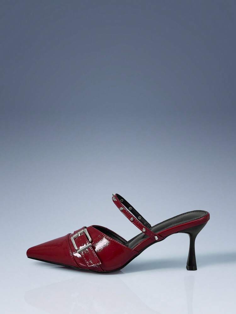 CUCCOO GRLICON Escarpins à talons hauts style punk Y2K pour femmes, convenant pour la moto, la fille cool, Halloween, Noël, tenues de fête