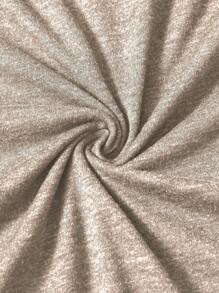 INAWLY 女式花卉和字母印花无袖圆领吊带背心，适合夏季图案 T 恤女式上衣 - 卡其色 - 查看 7