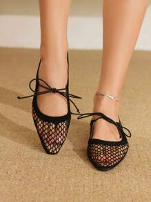 Styleloop Sandalias de plataforma con cuña y tachuelas de estilo romano retro para mujer - Negro - Ver 6