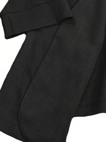 Regalyn Blazer informal de talla grande para mujer, de color liso y delgado, para oficina