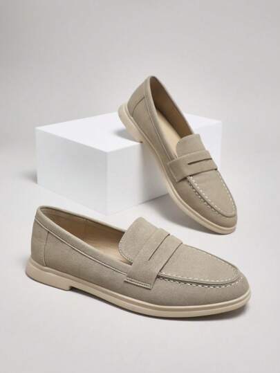 SHUZIA 女士休闲舒适软底乐福鞋