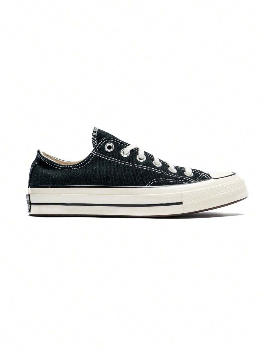 Converse Chuck Taylor All Star Sneakers 70 OX Black/ Black/ Egret 162058C - 黑/黑/白鷺 - 查看 1