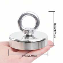 Fishing Magnet, Powerful Magnet Fishing, 100 KG Pulling Force,