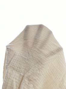 SHEIN PETITE CURVE Plus Size Solid Color Casual Trousers With Elastic Waist And Diagonal Pockets Women Pants Elastic Waist Pants, Suitable For People Of Shorter Stature,Business Casual Woman, Wearable In All Seasons