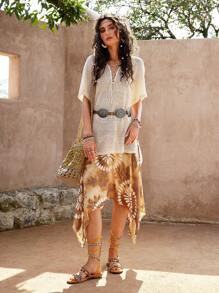 Styleloop Ladies' Fashionable Vintage Comfortable Flat Sandals - Yellow - View 5