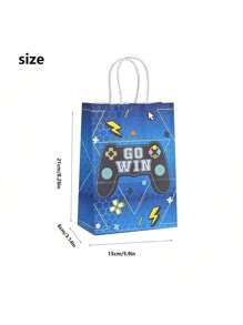 SHEIN 12 件游戏主题礼品袋； - 遊戲主題 - 查看 6