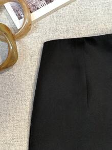 INAWLY Shorts décontractés polyvalents pour femmes en couleur unie, été