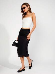 Solezae 女士法式时尚露跟方头低跟粗跟黑色小块高跟鞋 - 灵感源自可可风格，优雅、经典、舒适婚鞋，母亲节礼物 - 黑色 - 查看 5