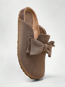 Solezae WOMEN Comfort CLOG TAUPE SLIPON Flat Sandals MULE Spring Shoes Spring Break Easter Mother's Day Present - Beige - View 5