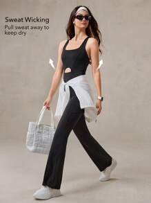 OutZeal Sweat Wicking Buttery Soft Removable Pads Side Pockets Jumpsuit Outdoor Hiking - Black - View 5