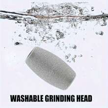 SHEIN Electric Foot Scrub, Rechargeable Portable Electric Foot Callus Removal, 2 Grinding Heads Of Different Thicknesses, Professional Foot Care Tools, Foot Care To Remove Dead Skin, Ideal Gift - Multicolor - View 10