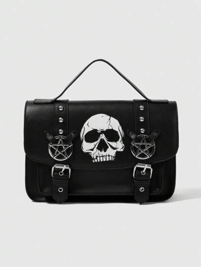 Goth Handbag, Minimalist And Practical Multifunctional
