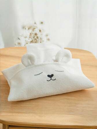 Kawaii 1pc Cartoon Cute Fabric Tissue Box Tissue Bag Nordic Style Simple Carton Car/Home Multifunctional Storage Carton,Home Decor