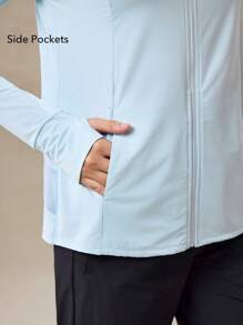 OutZeal UV Protection UPF50+ Packable Quick-Dry Breathable Mesh Sun-Proof Jacket Hiking Camping