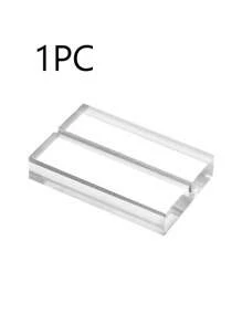 Acrylic Signing Table Seat Card Arrangement Touming Card Slot Base Postcard Wedding Card Holder Table Number Plate Holder, Clear Acrylic Card Slot Base Postcard Card Holder Wedding Card Table Number Plate Table Card Display Holder. - Multicolor - View 13
