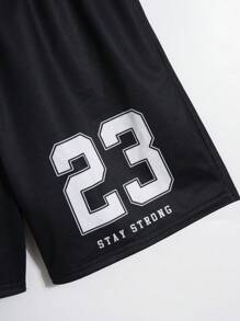 SHEIN 2pcs Set Teen Boy's Casual Sports College European And American V-Neck Mesh Sportswear Short-Sleeved Tops And Shorts Set With Digital Patterns Suitable For Kids Outfits Toddler Boy Clothes Back To School Boys Set Suitable For Birthday Parties, Evening Parties, Performances, Weddings, Baptisms, Opening Ceremonies Daily Suitable For Daily Use Suitable For School Suitable For Travel Suitable For Sports Suitable For Spring And Summer Seasons
