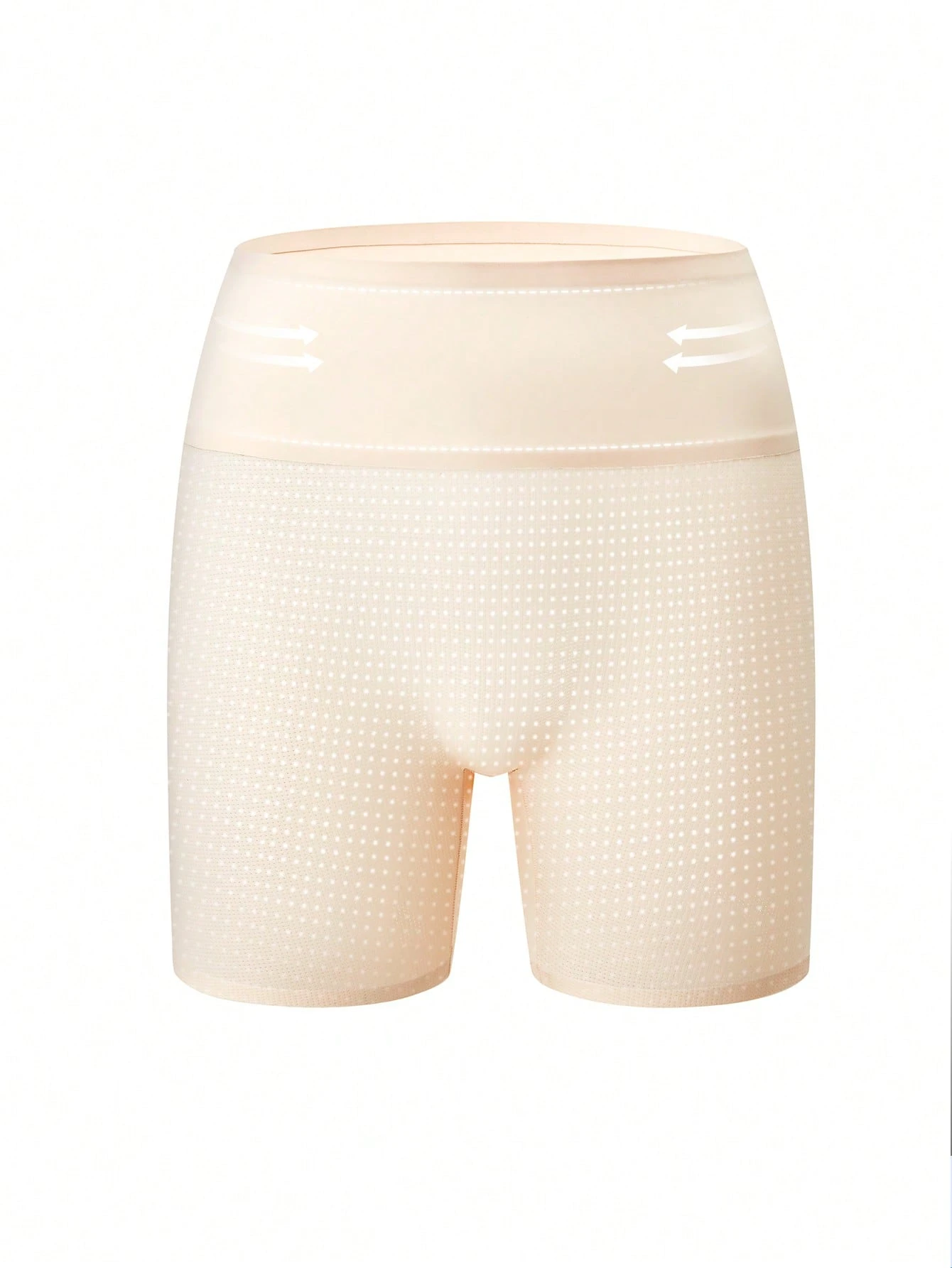 2 paquets de shorts taille haute de base sans couture, shorts de maintien du ventre. Sous-vêtements boxeurs aérés pour femmes