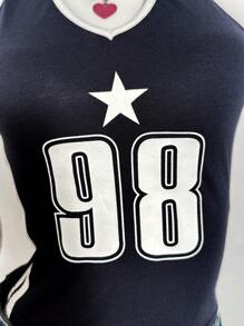 Teen Girls Numeric Letter Graphic Cami Tank Top, Suitable For Spring/Summer Street, All-Match Everyday, Sports, Shopping, Back To School, Vacation, School Style, Easter, Music Festival, Graduation, Family Gathering/Back-To-School Outfit,,Cute,Holiday Family Outdoor Spring Picnic Everyday Wear, Suitable For Various Occasions