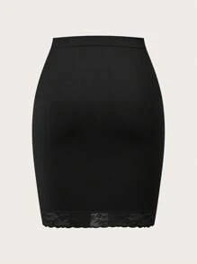 Shaping Daily Wear Skirt - Black - View 2