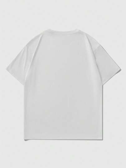 Street Life Men's Street Life No.23 Icon Print Short Sleeve T-Shirt, Sports Vintage Street Style