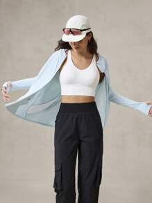 OutZeal UV Protection UPF50+ Packable Quick-Dry Breathable Mesh Sun-Proof Jacket Hiking Camping
