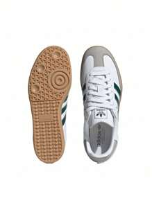 Adidas Samba OG Women's Sneakers Cloud White / Collegiate Green / Grey Two IE7002 - 雲白/學院綠/灰色 - 查看 3