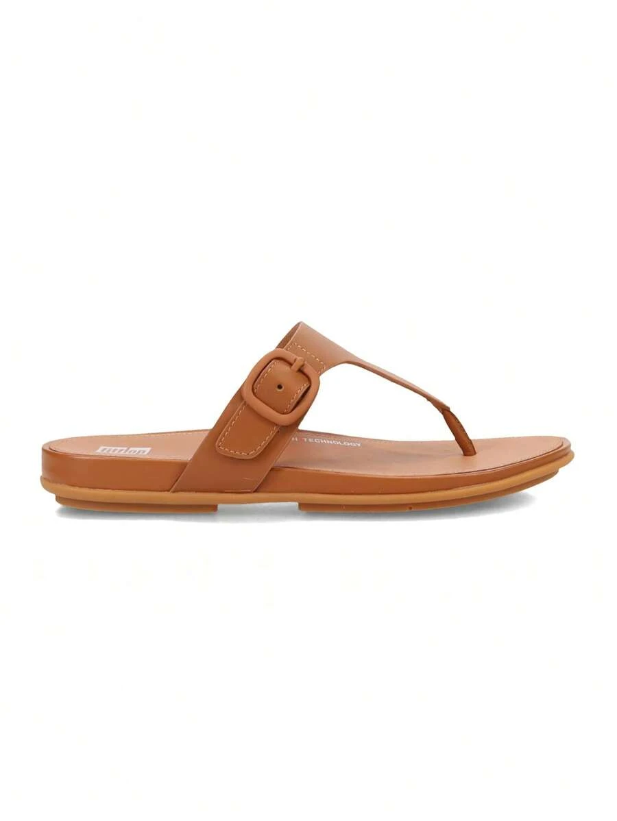 Fitflop Flip Flops - Brown - View 1