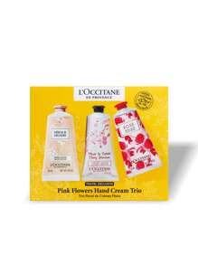L'Occitane Pink Flowers Trio Hand Cream Gift Set - White - View 1
